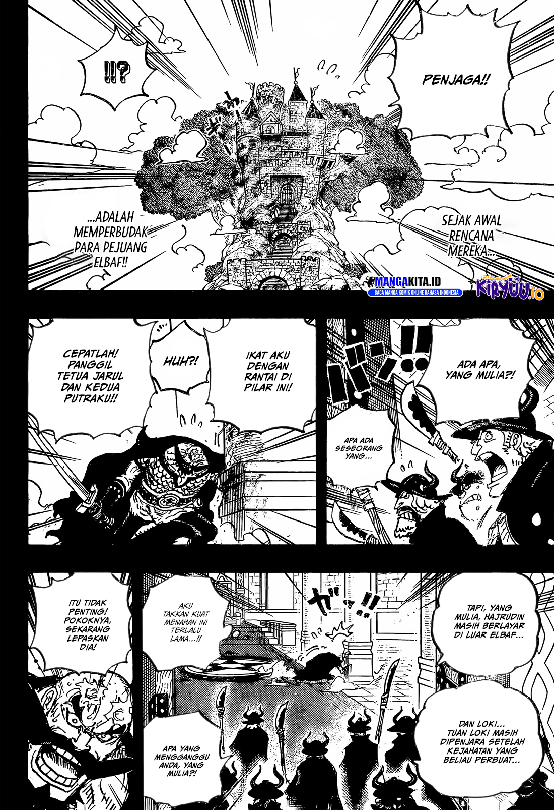 One Piece Chapter 1168 - halaman 15