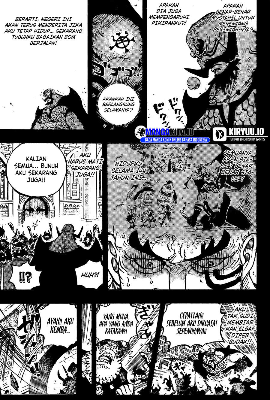One Piece Chapter 1169 - halaman 6