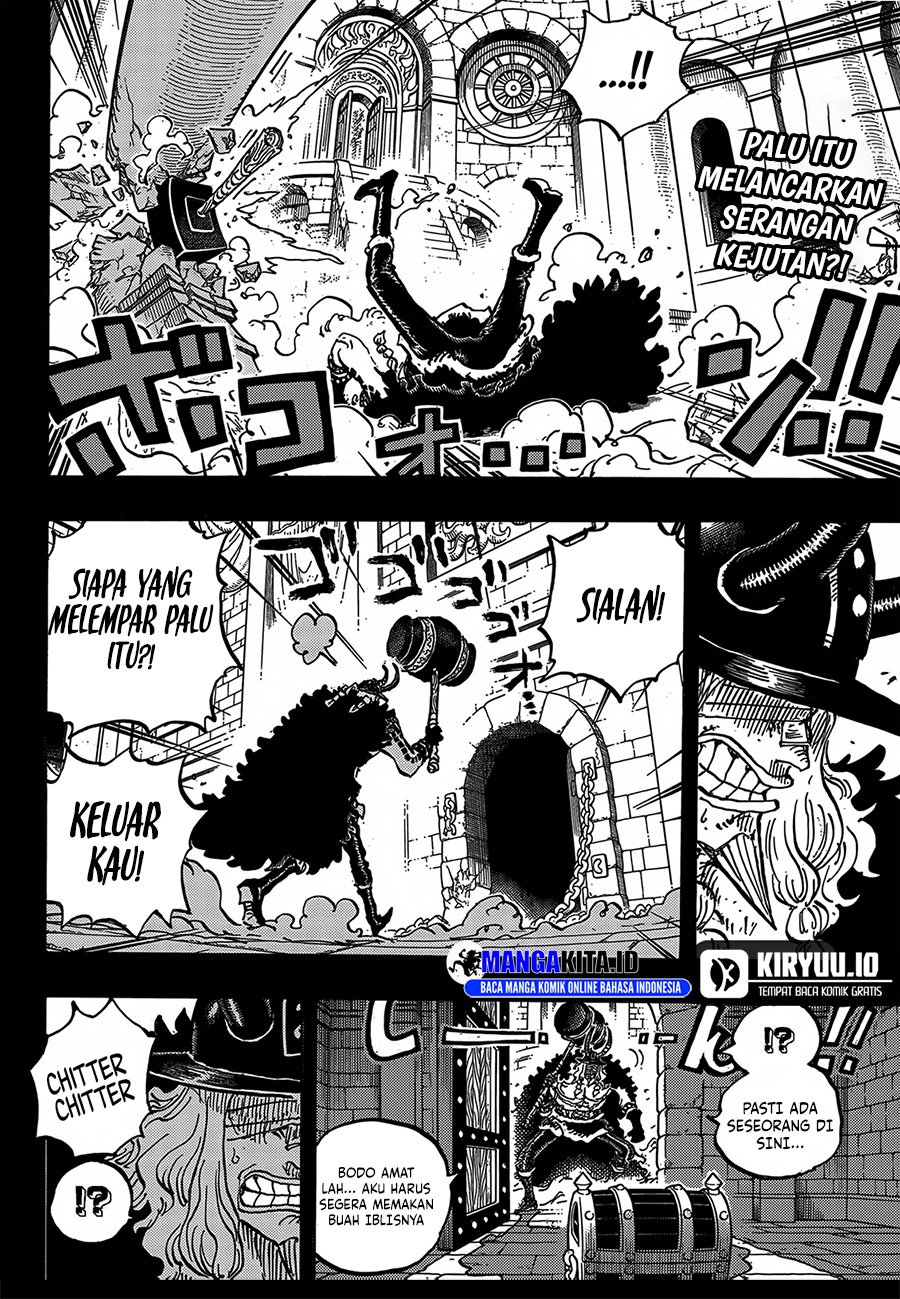One Piece Chapter 1170 - halaman 4