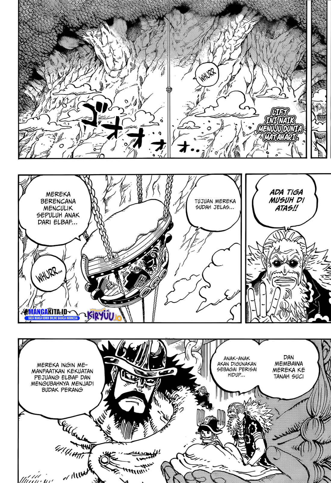 One Piece Chapter 1172 - halaman 3