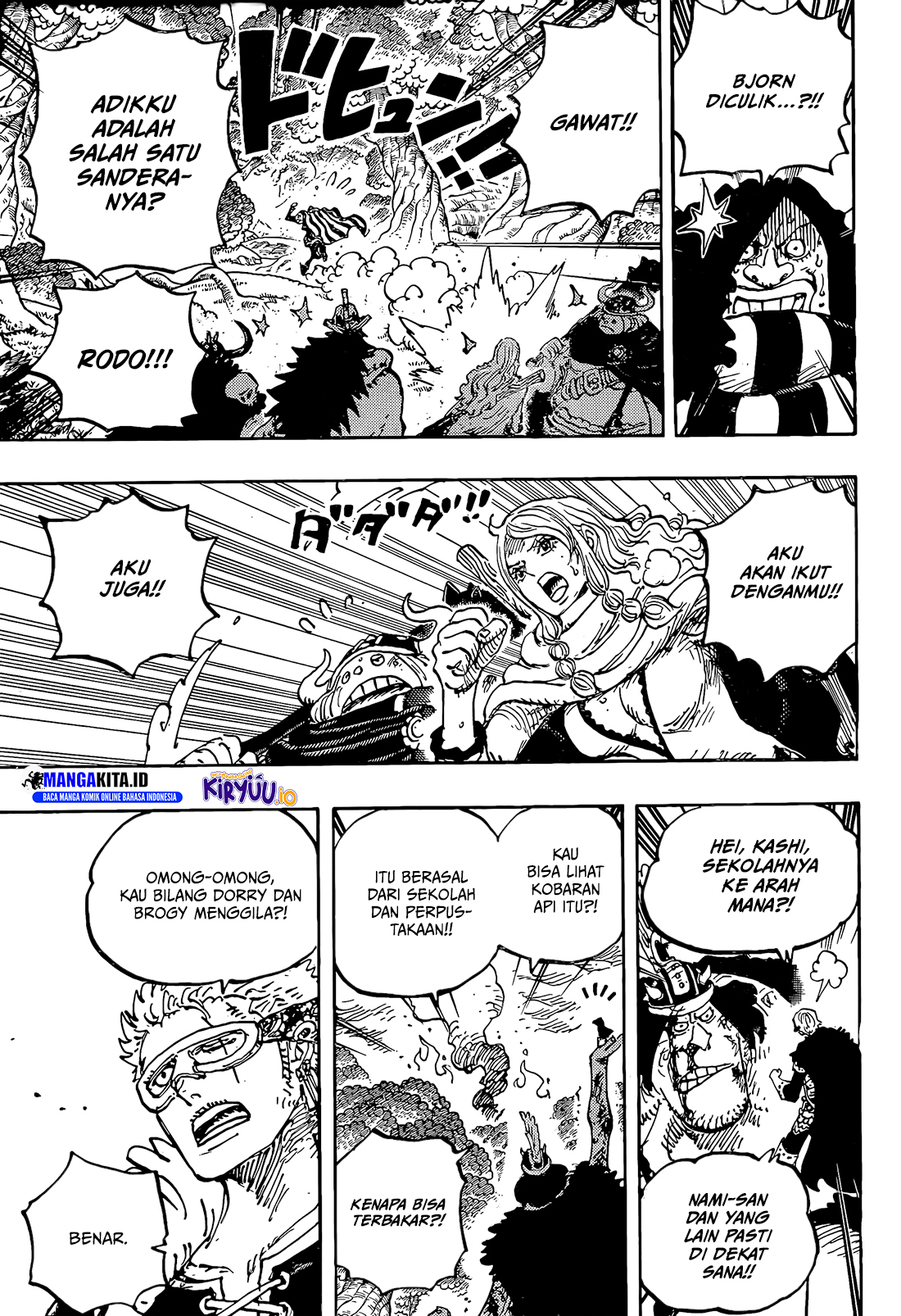 One Piece Chapter 1172 - halaman 9