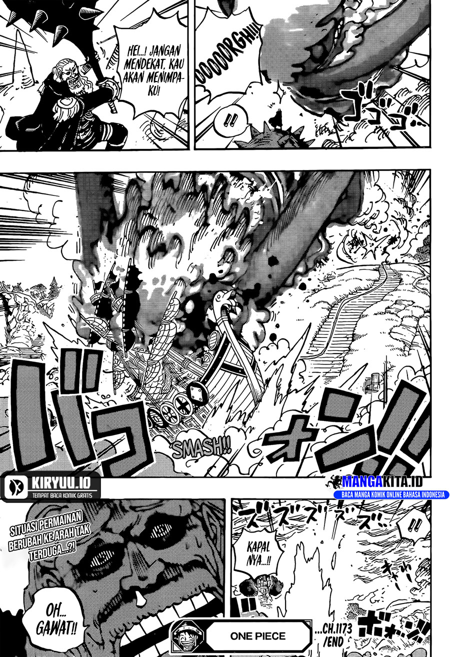 One Piece Chapter 1173 - halaman 15
