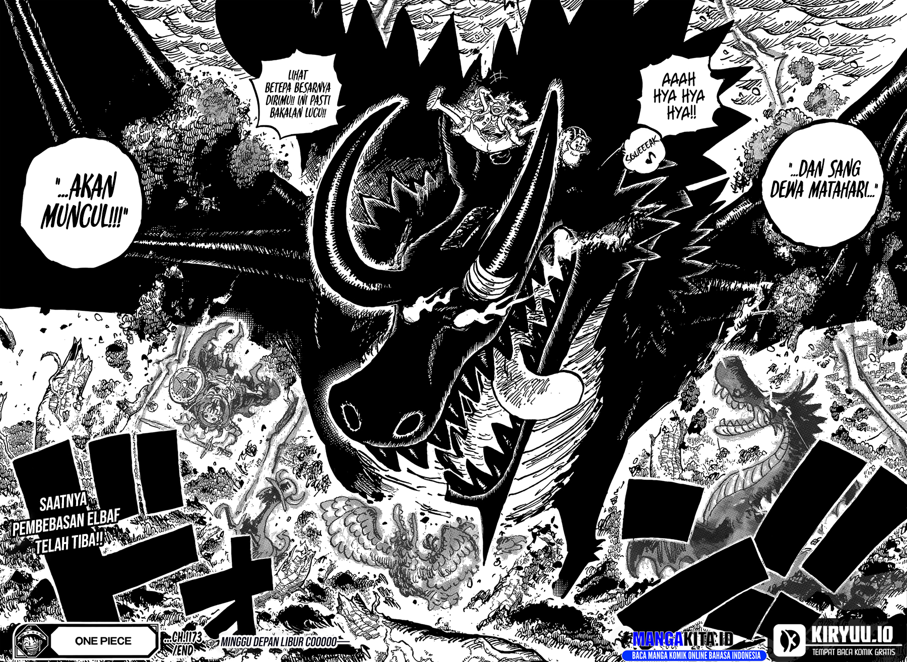 One Piece Chapter 1174 - halaman 16