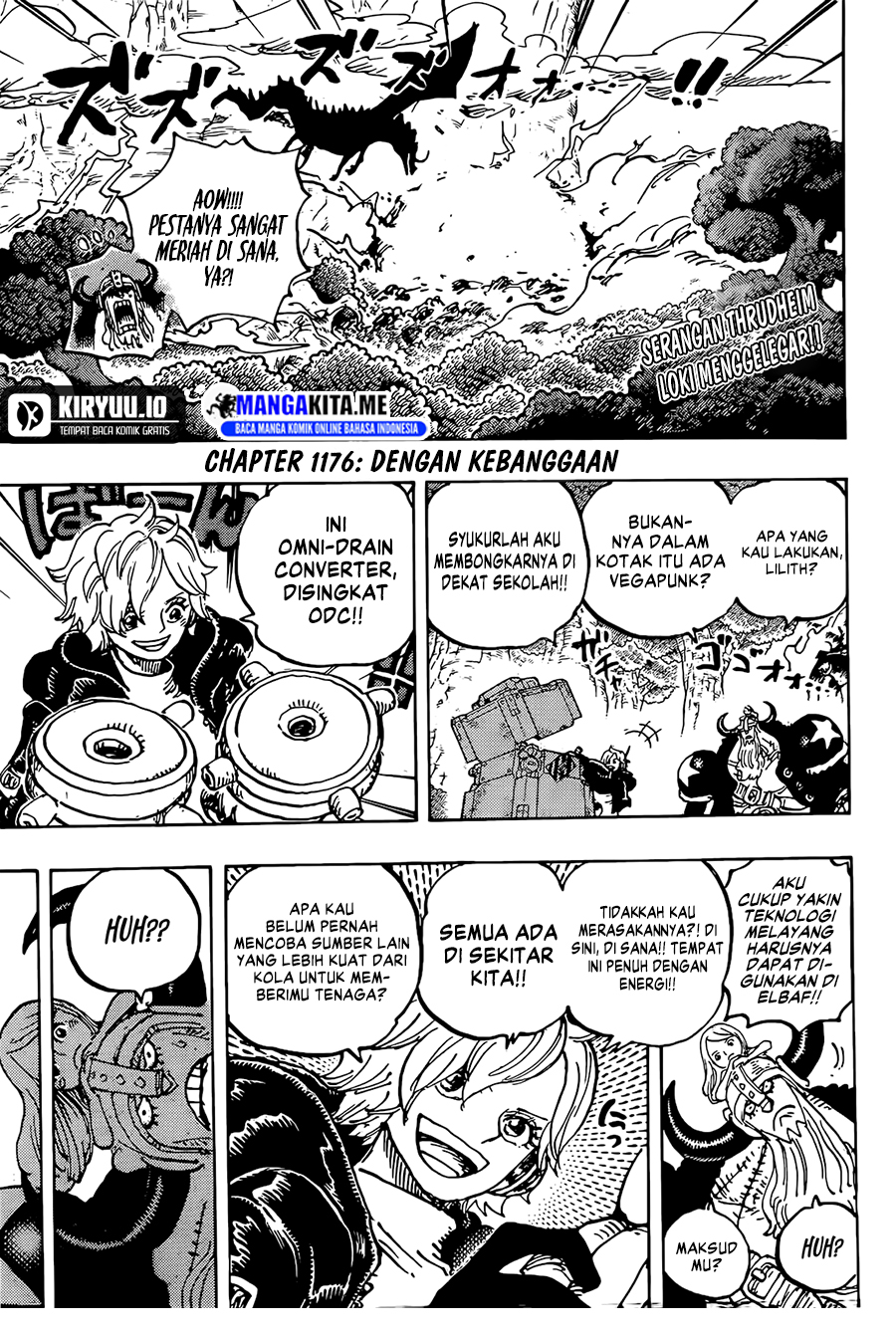 One Piece Chapter 1176 - halaman 4