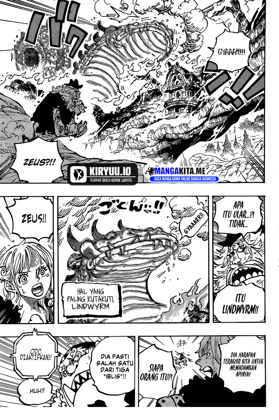One Piece Chapter 1176 - halaman 8