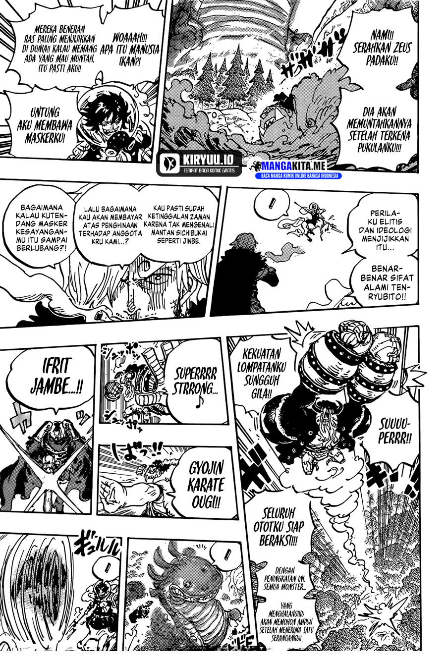 One Piece Chapter 1176 - halaman 12