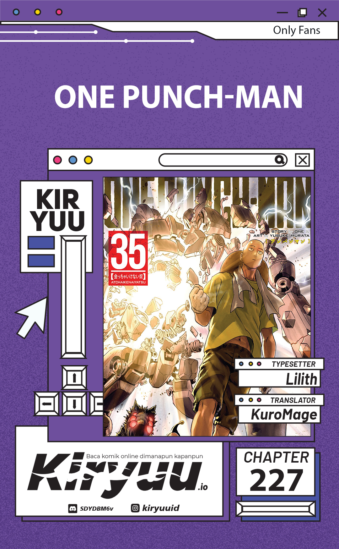 One Punch-Man Chapter 227 - halaman 1