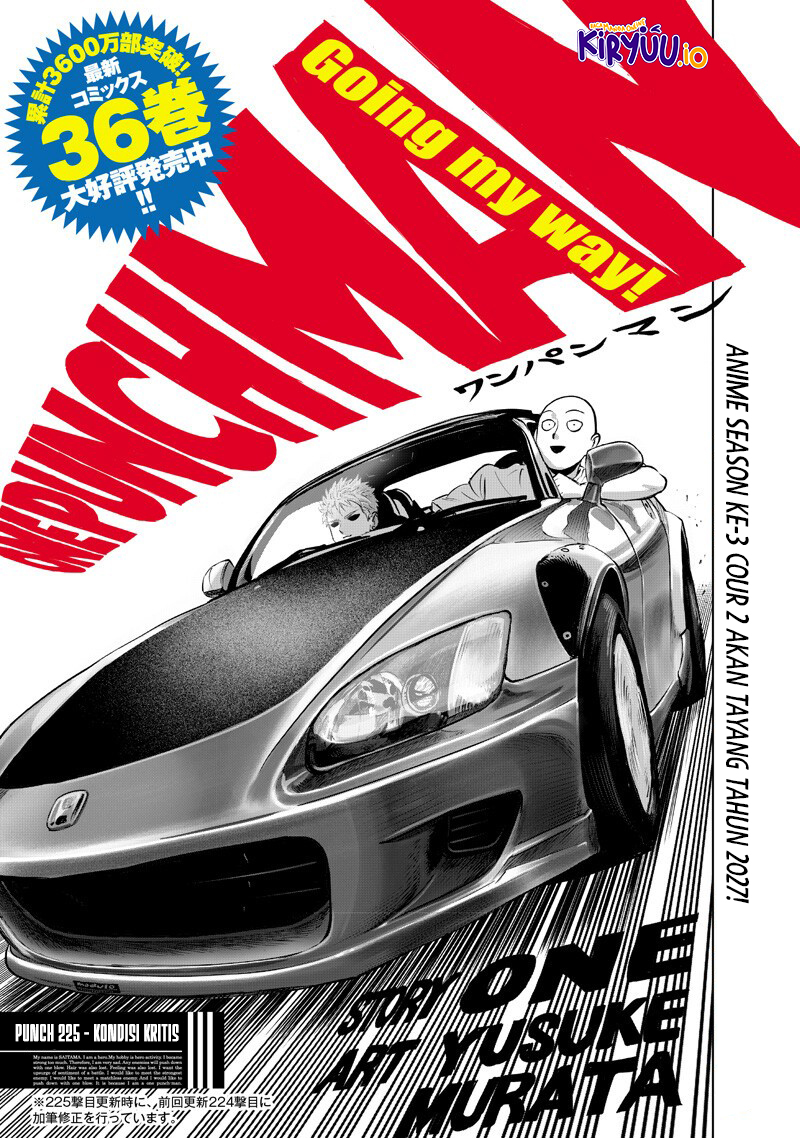 One Punch-Man Chapter 227 - halaman 2