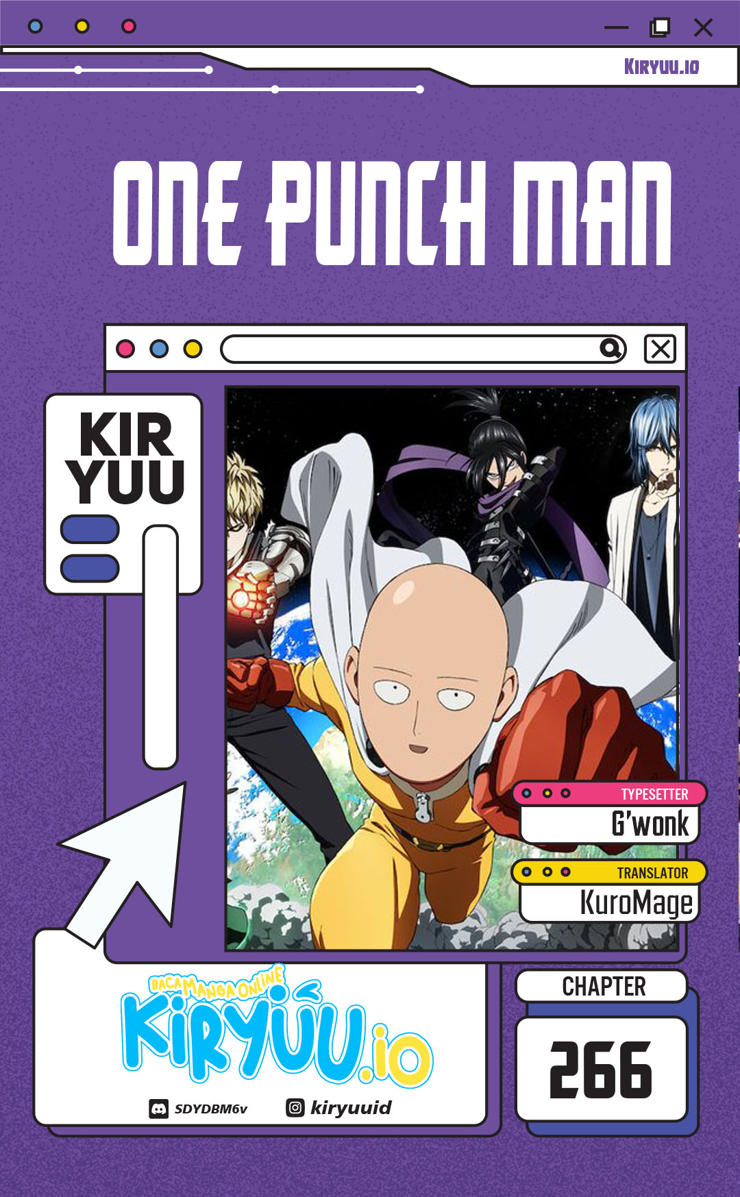 One Punch-Man Chapter 221 - halaman 1