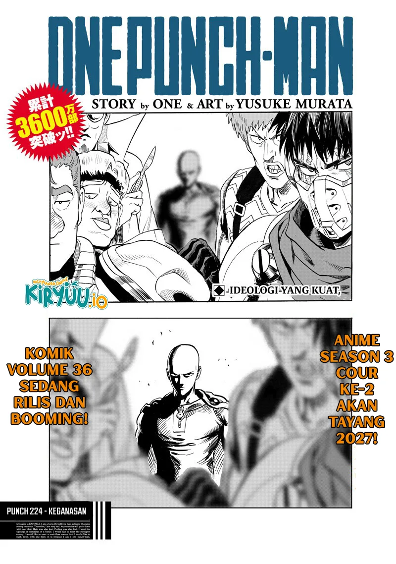 One Punch-Man Chapter 226 - halaman 2