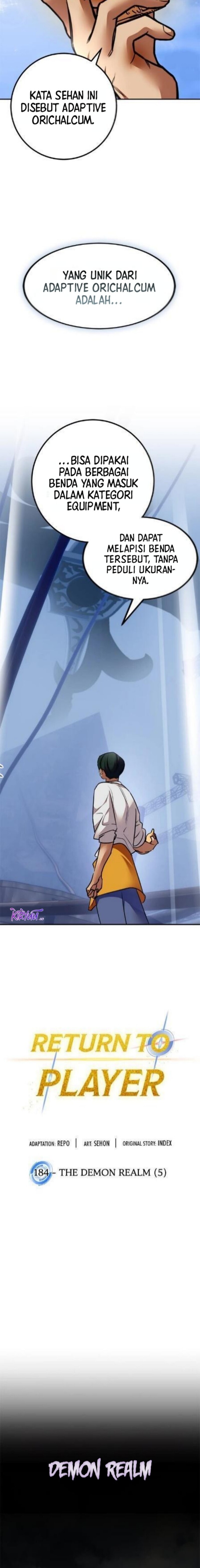 Return to Player Chapter 184 - halaman 7