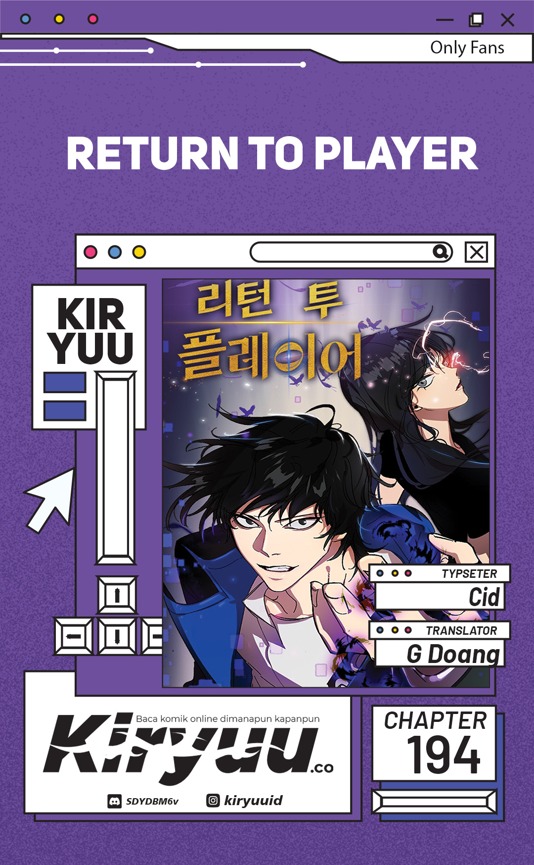 Return to Player Chapter 194 - halaman 1