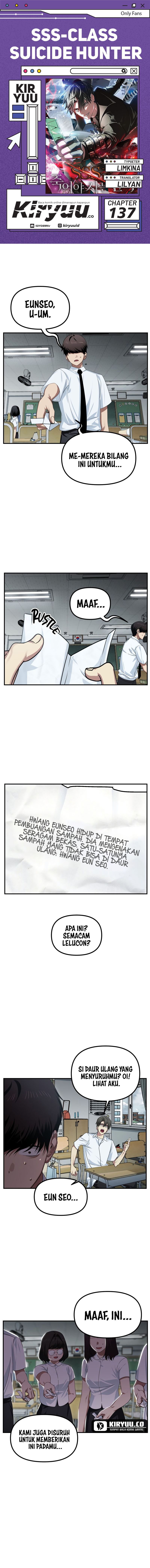 SSS-Class Suicide Hunter Chapter 137 - halaman 1