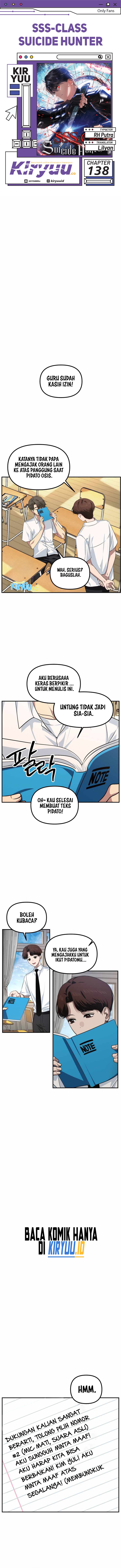 SSS-Class Suicide Hunter Chapter 138 - halaman 1