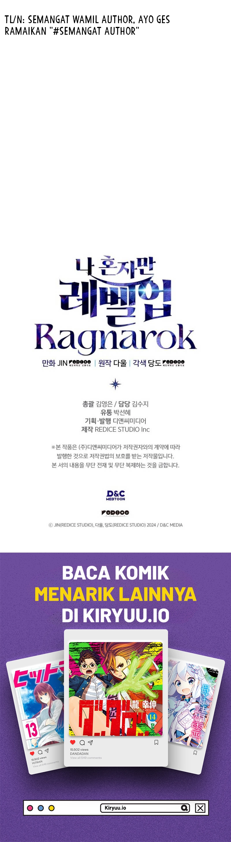Solo Leveling: Ragnarok Chapter 68 - halaman 21