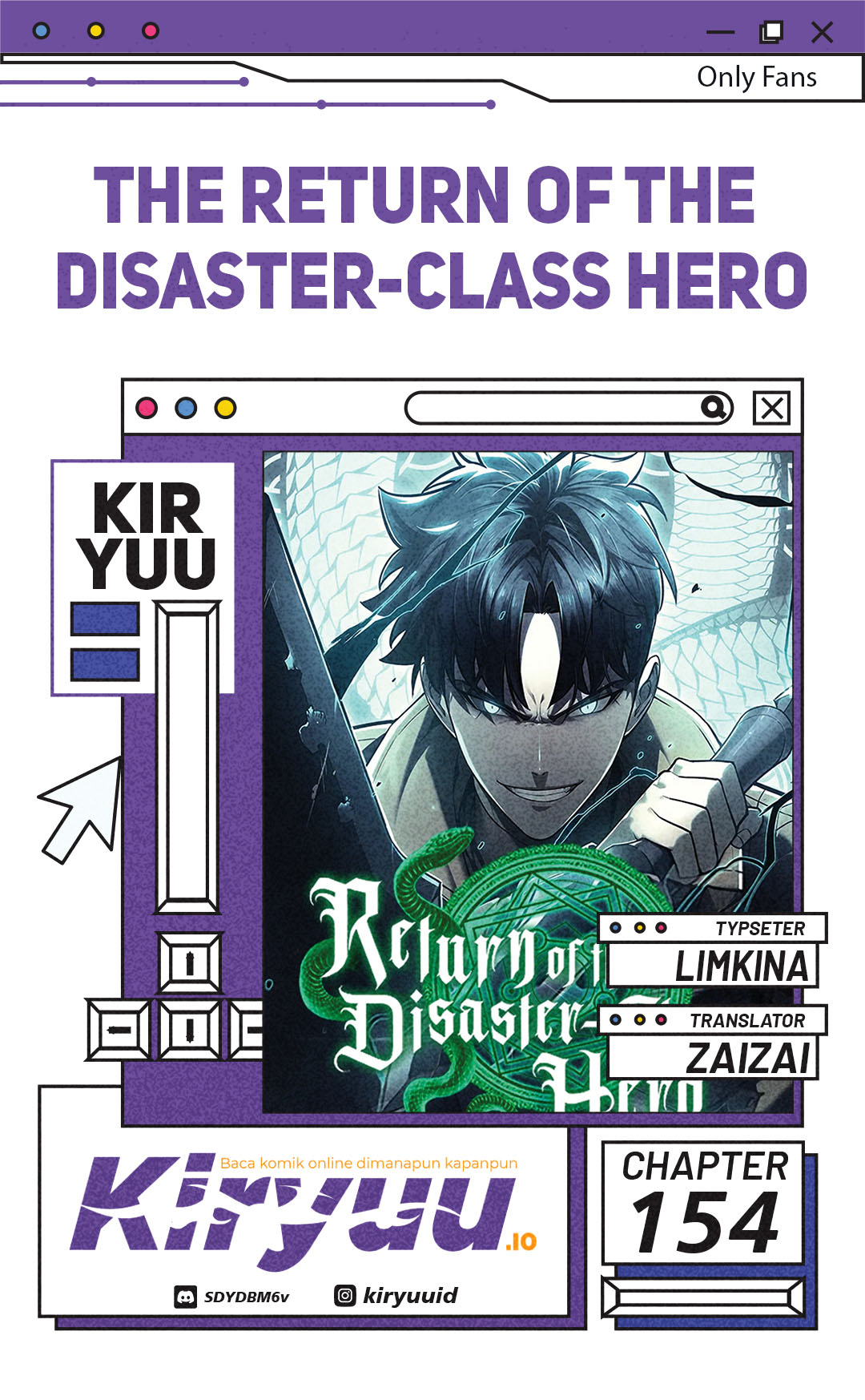 Return of the Disaster-Class Hero Chapter 154 - halaman 1