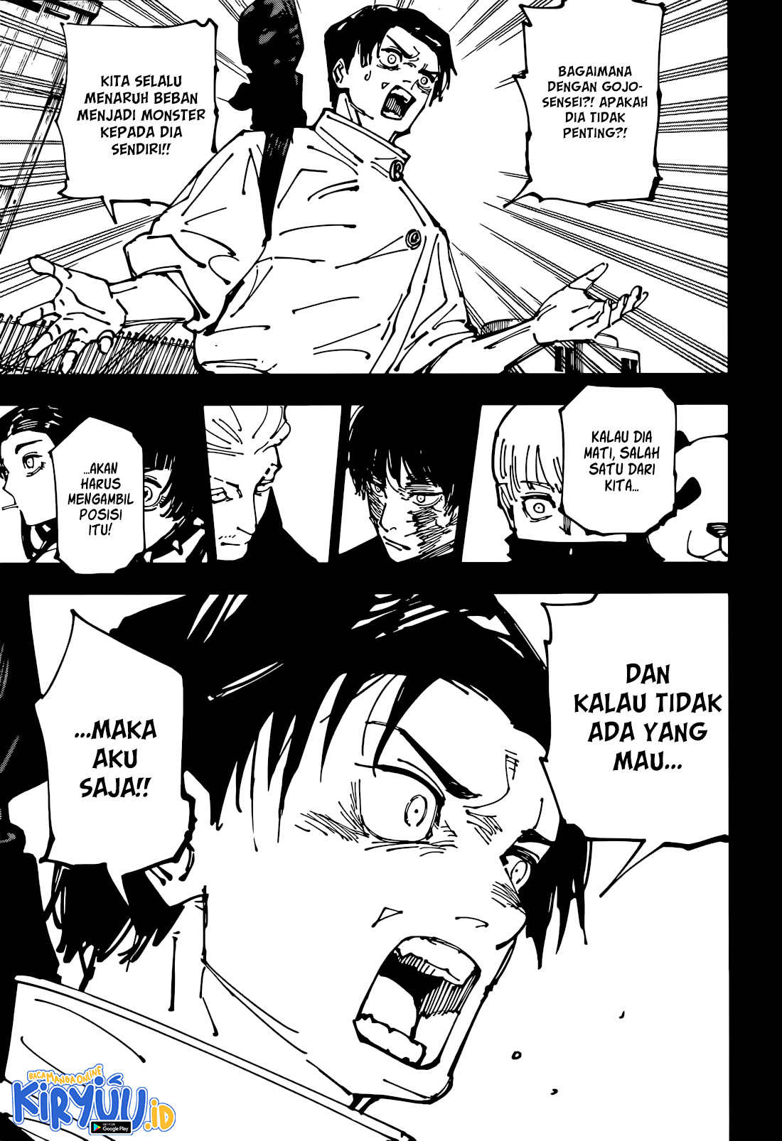 Jujutsu Kaisen Chapter 261 - halaman 8