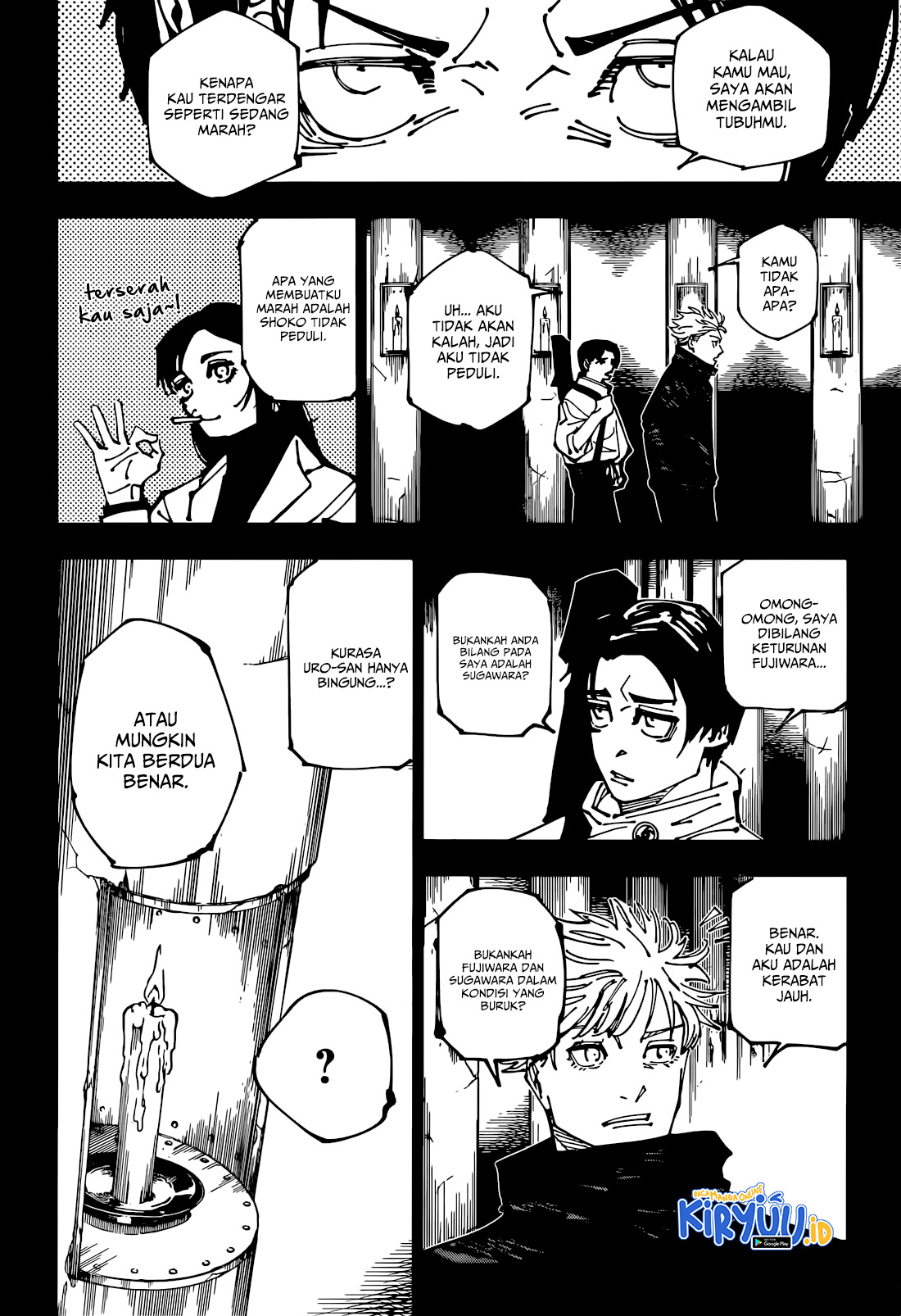 Jujutsu Kaisen Chapter 261 - halaman 9