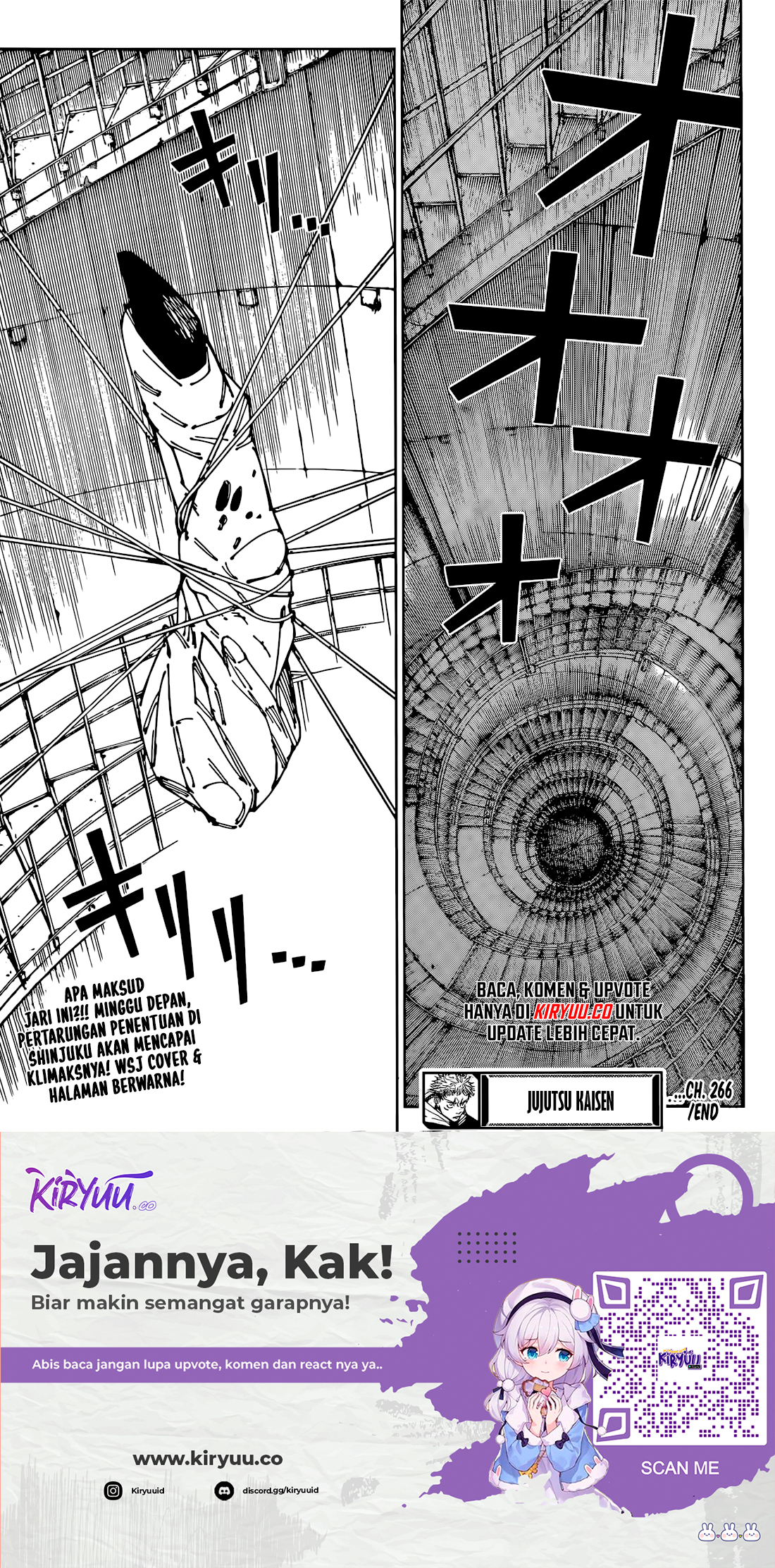 Jujutsu Kaisen Chapter 266 - halaman 20