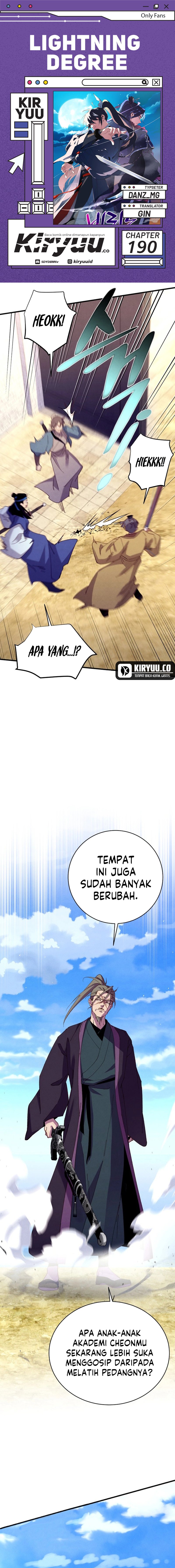 Lightning Degree Chapter 190 - halaman 1