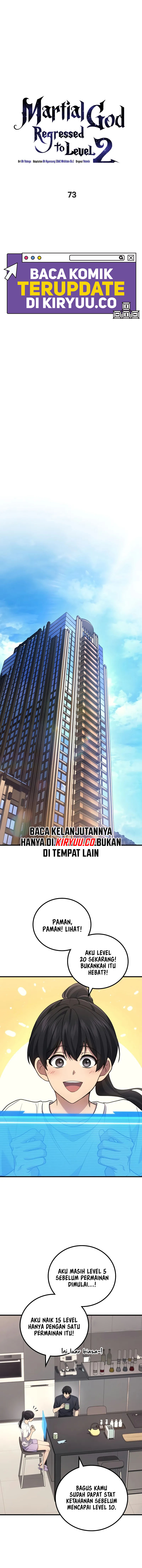Martial God Regressed to Level 2 Chapter 73 - halaman 5