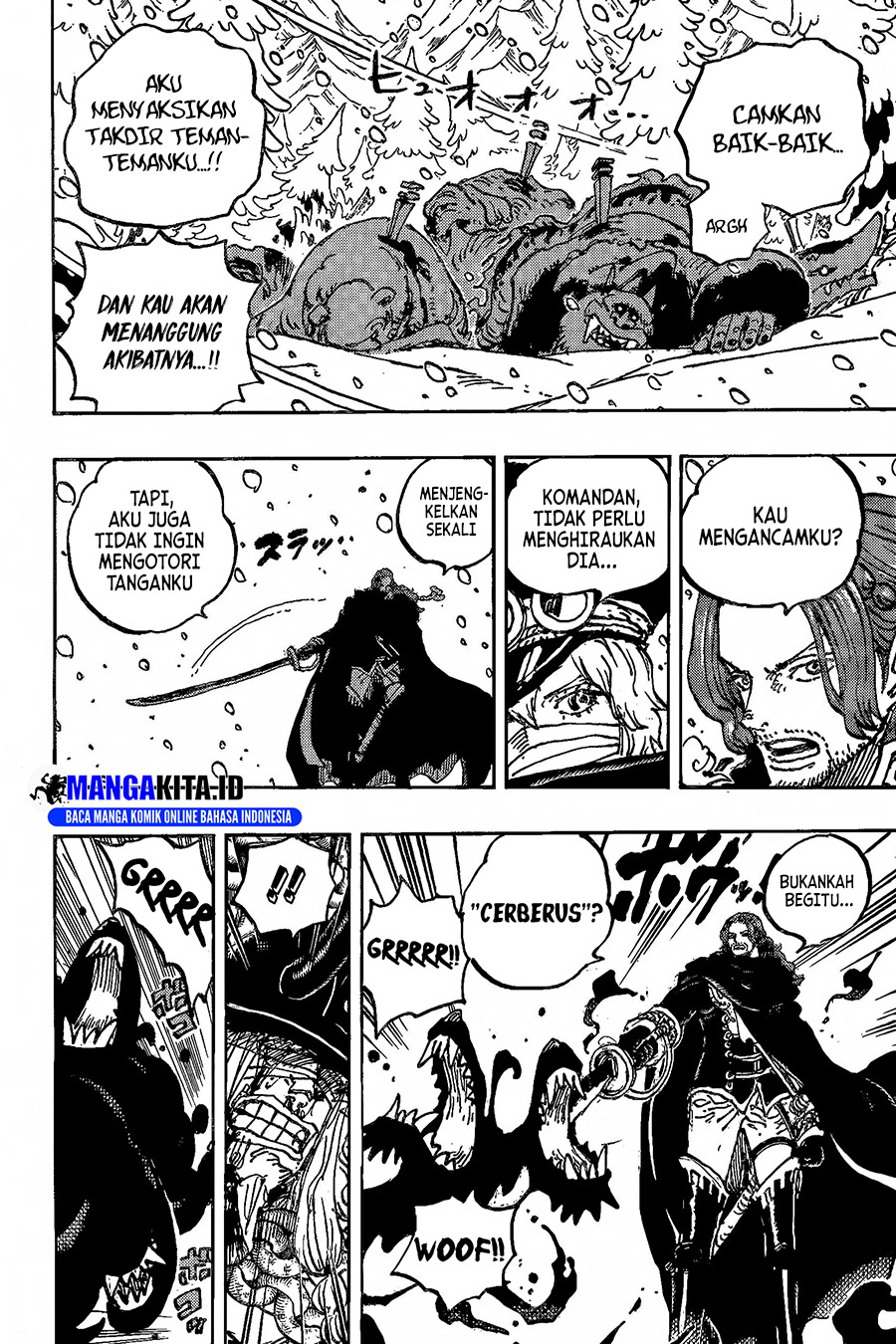 One Piece Chapter 1138 - halaman 5
