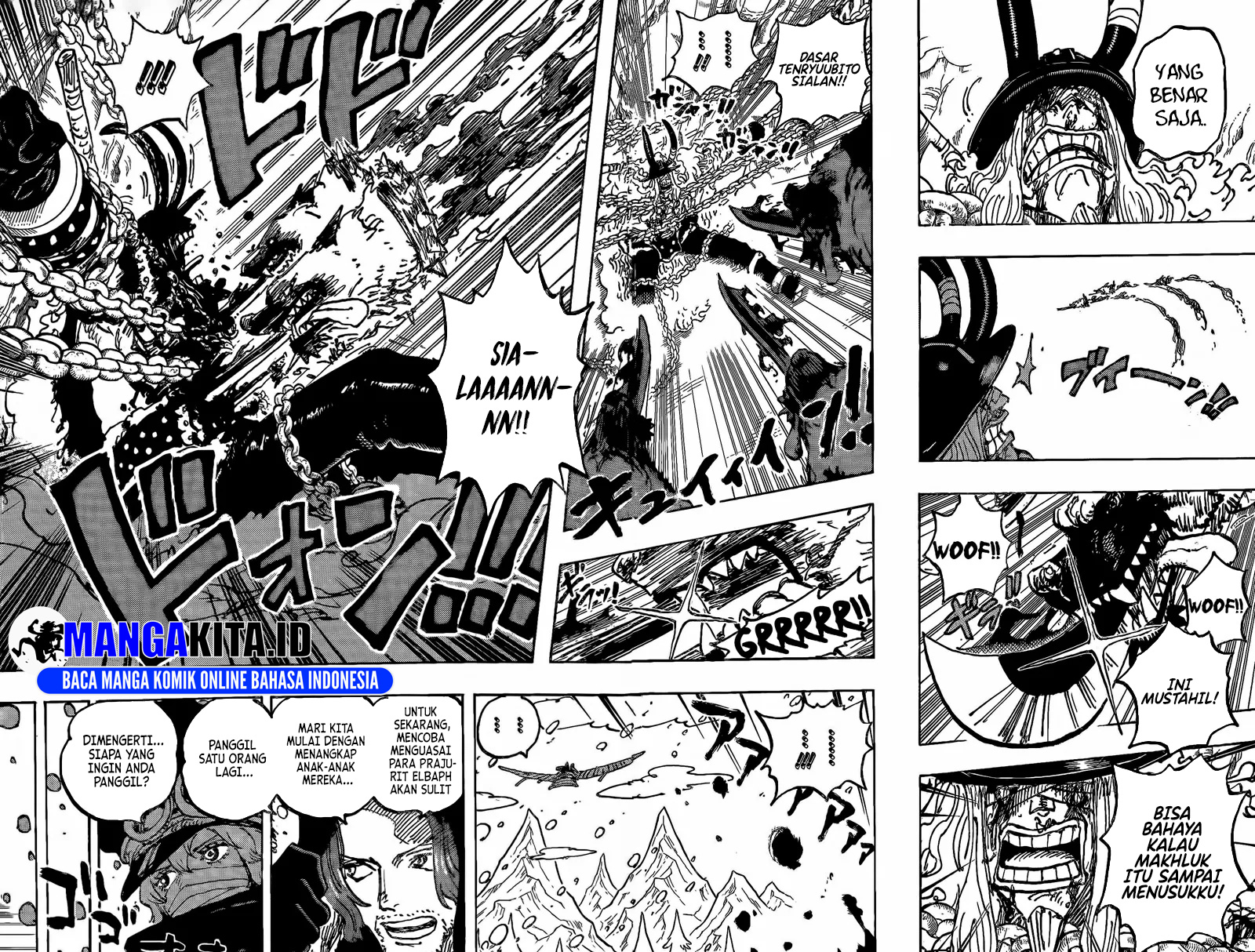 One Piece Chapter 1138 - halaman 9