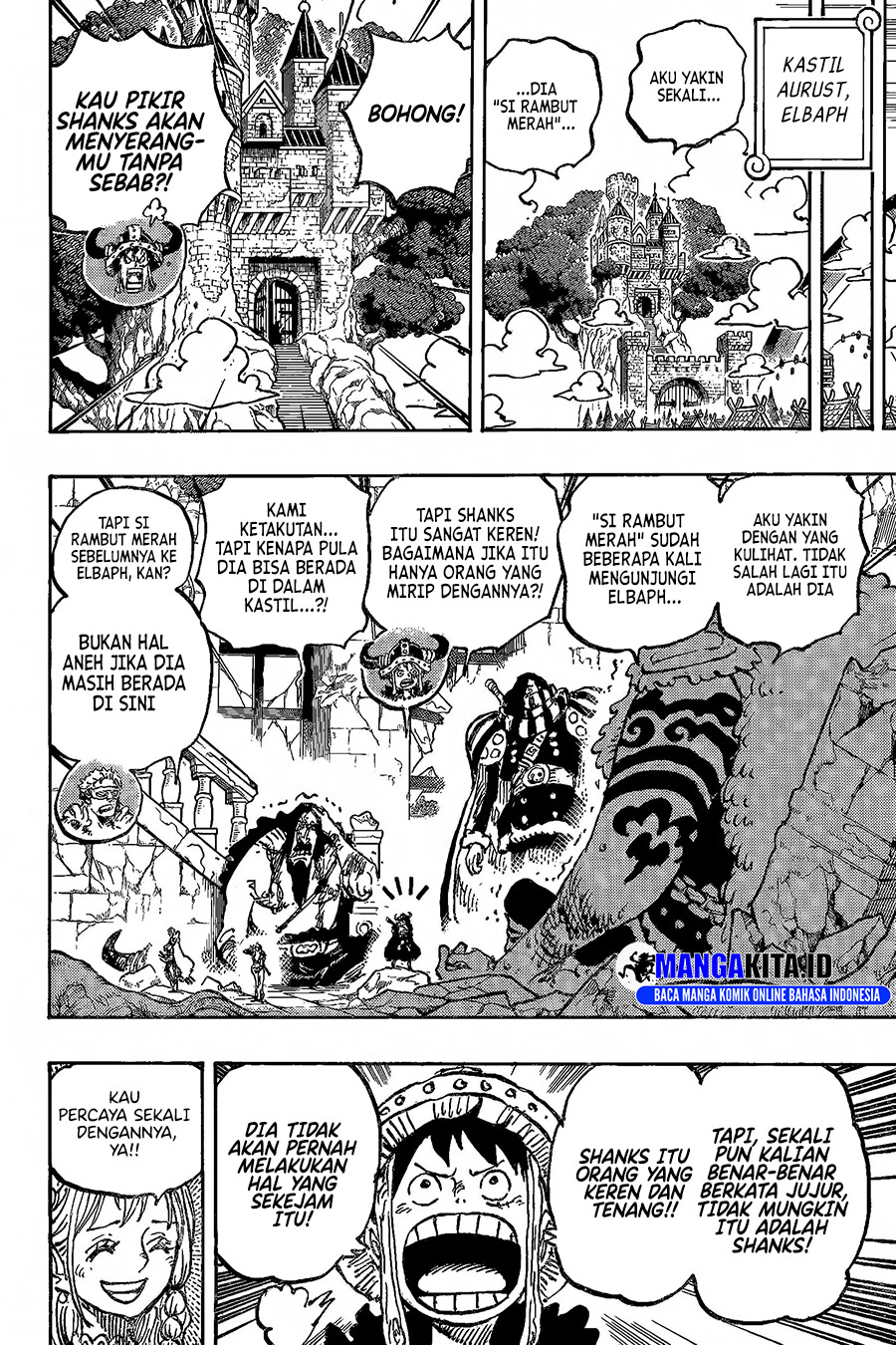One Piece Chapter 1138 - halaman 10