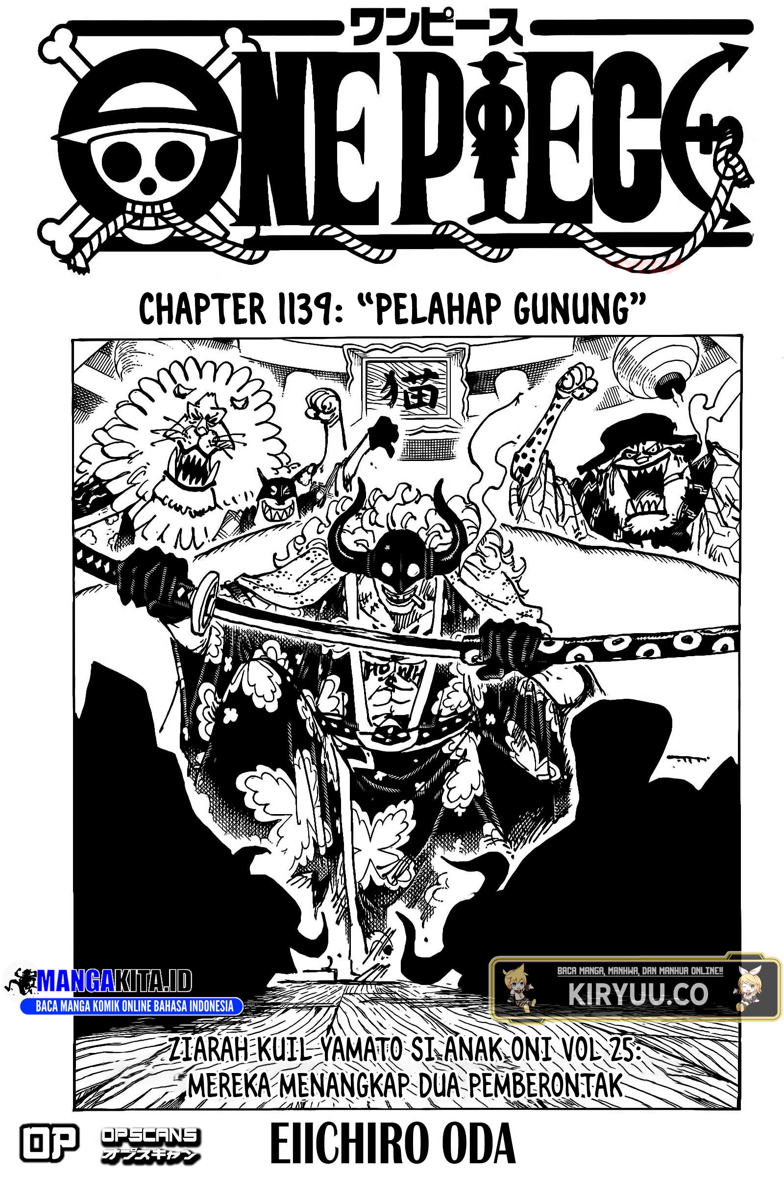 One Piece Chapter 1139 - halaman 2