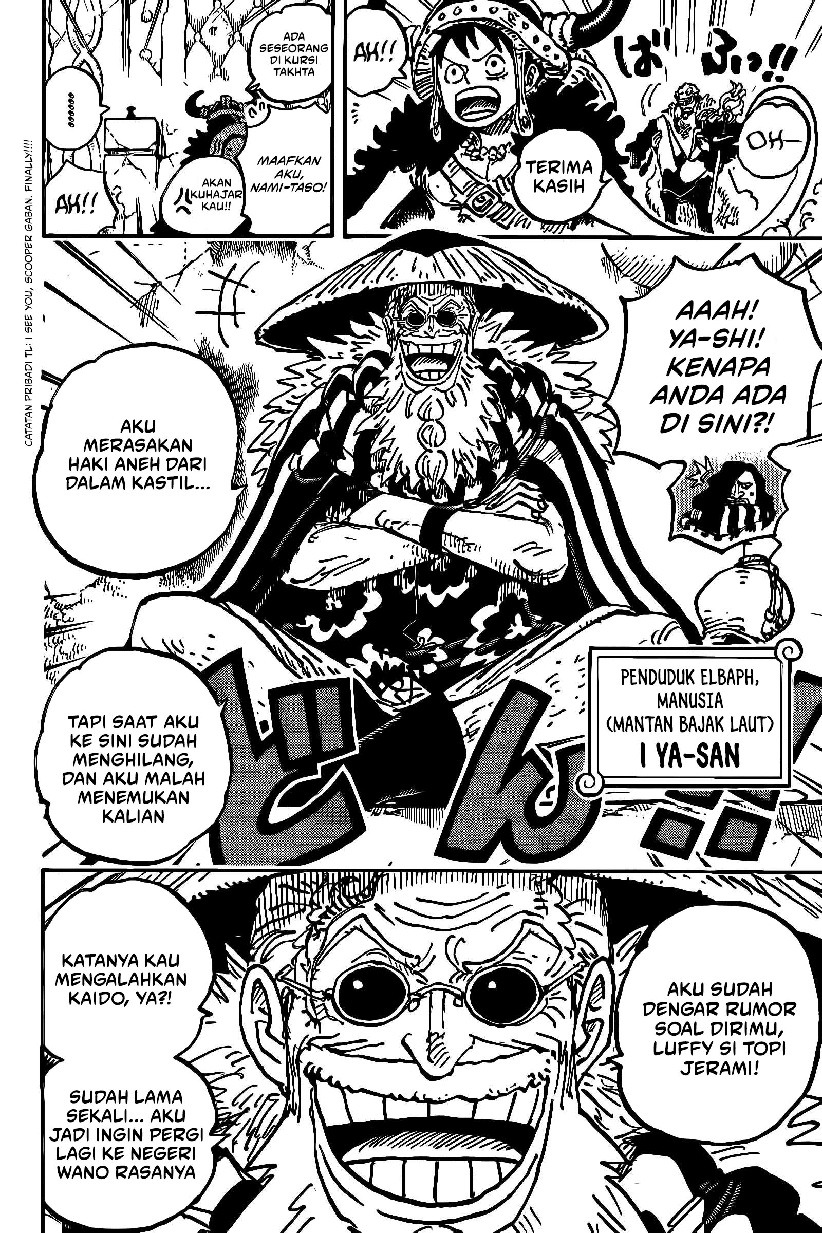 One Piece Chapter 1139 - halaman 7