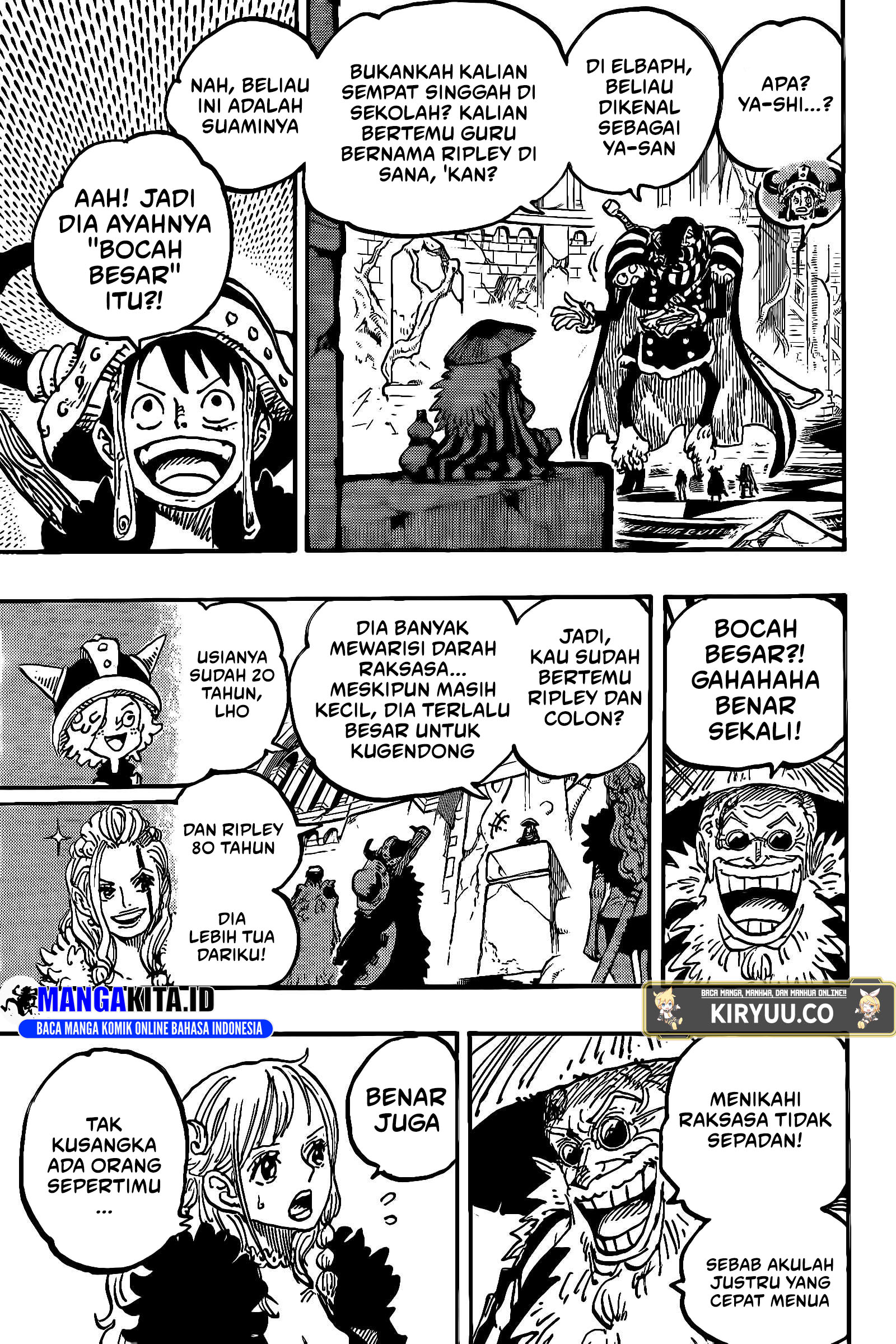 One Piece Chapter 1139 - halaman 8