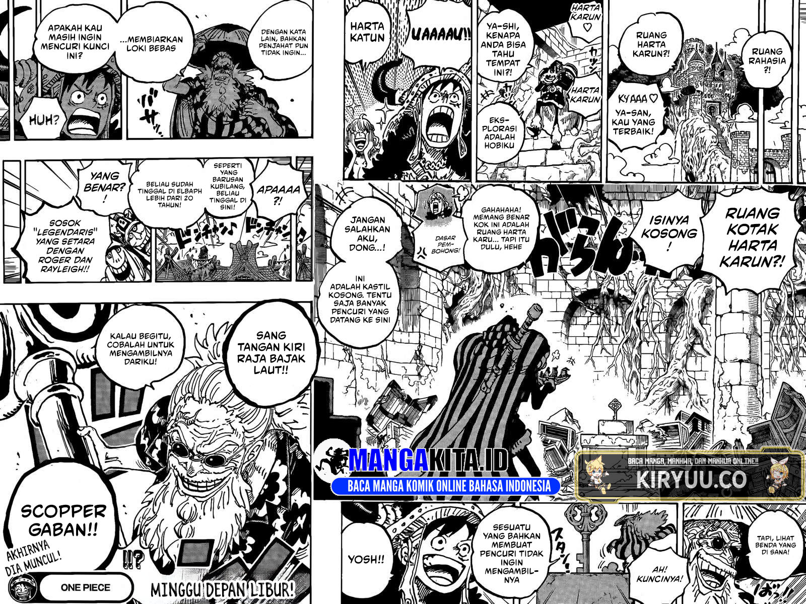 One Piece Chapter 1139 - halaman 13