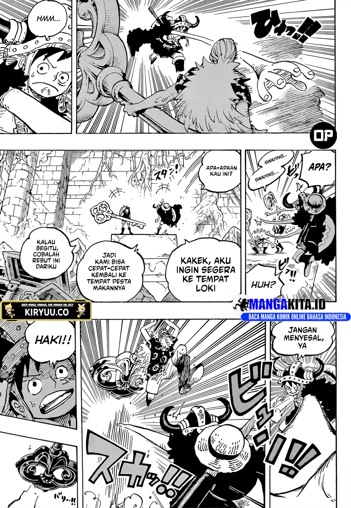 One Piece Chapter 1140 - halaman 4