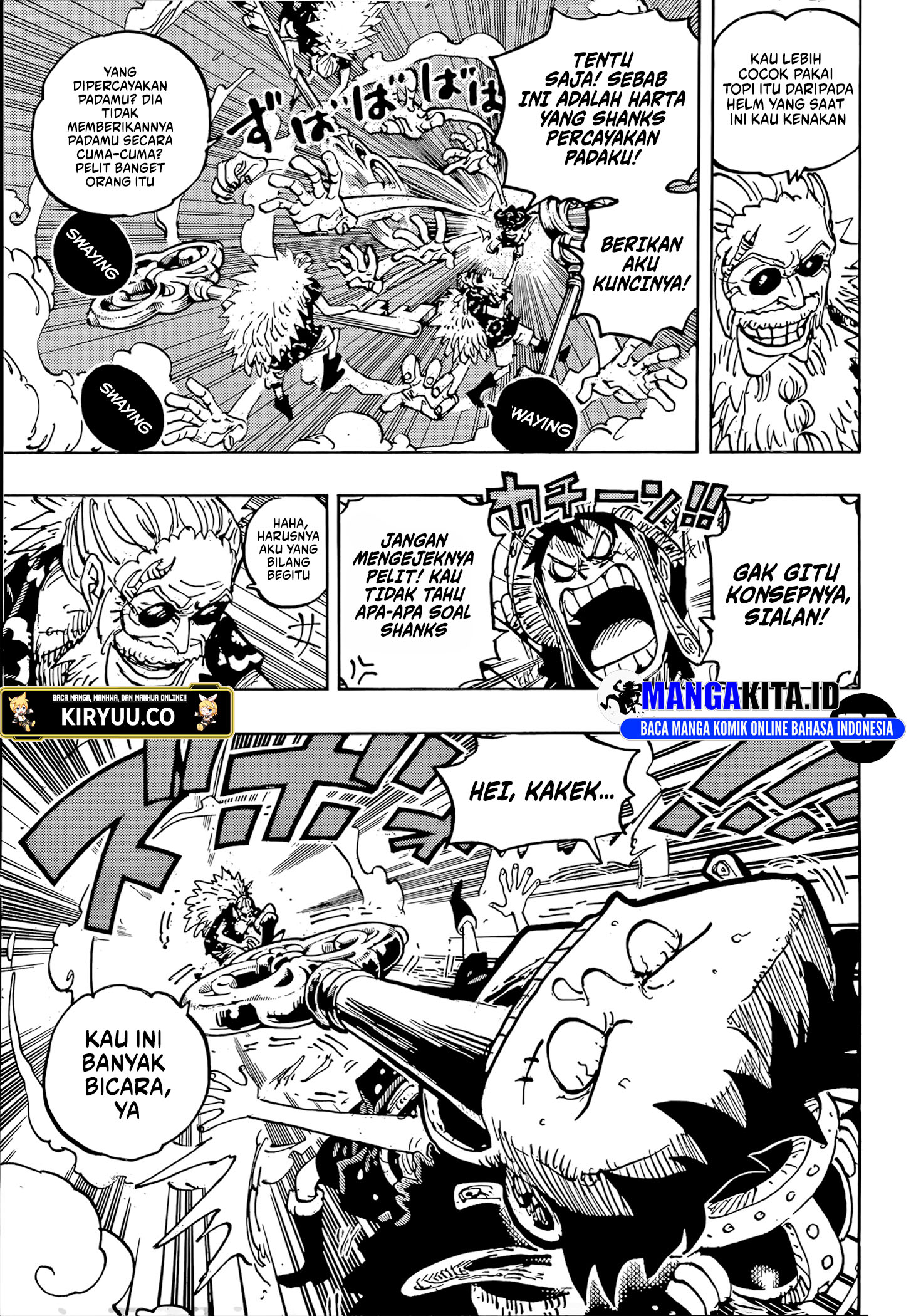 One Piece Chapter 1140 - halaman 6