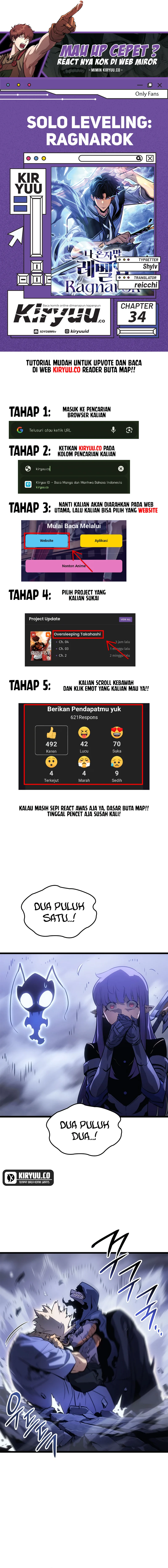 Solo Leveling: Ragnarok Chapter 34 - halaman 1