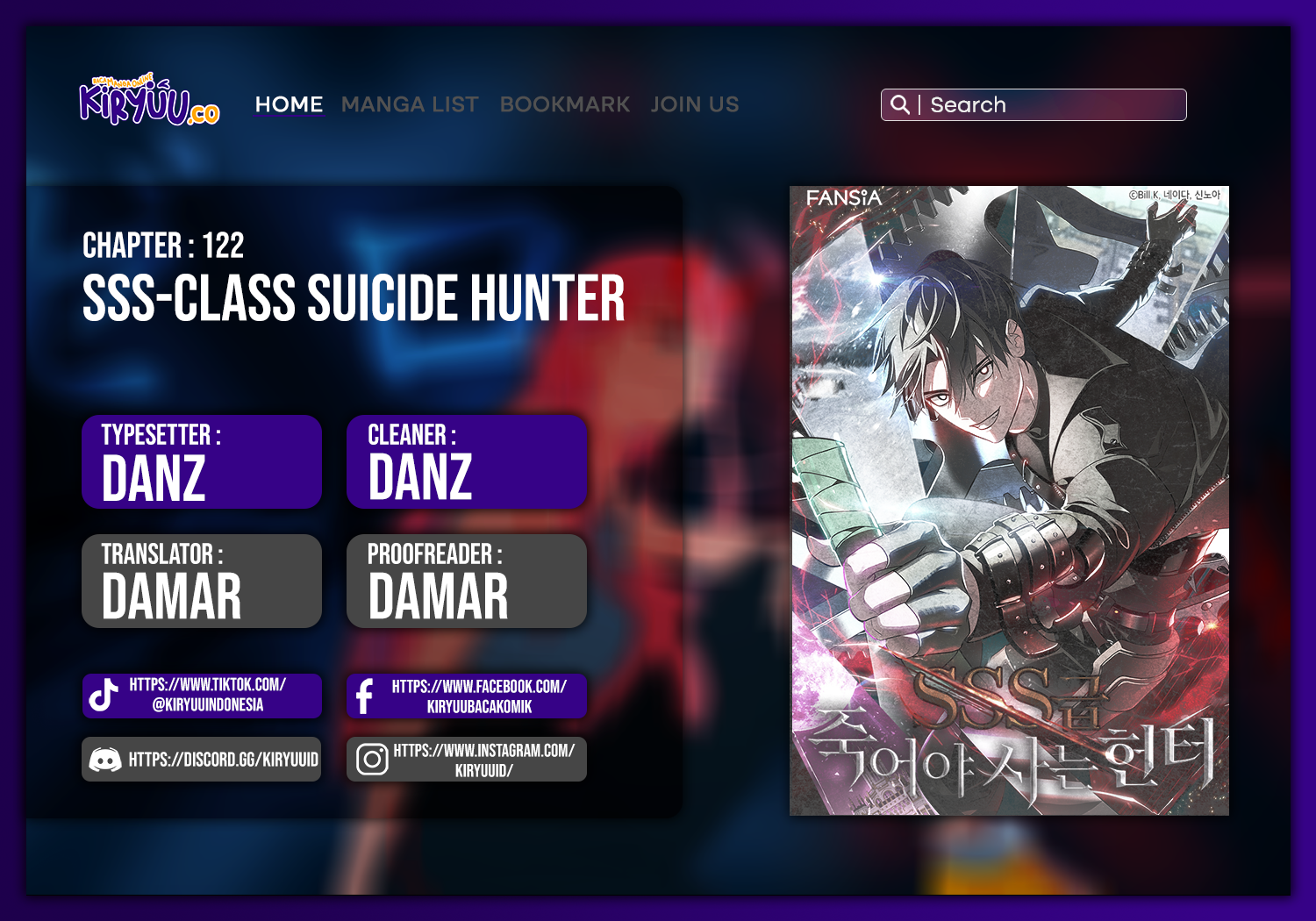 SSS-Class Suicide Hunter Chapter 122 - halaman 1