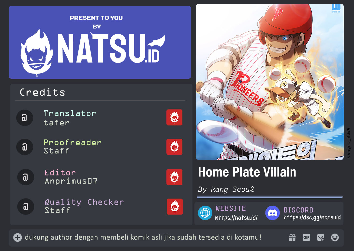 Home Plate’s Villain Chapter 65 - halaman 1