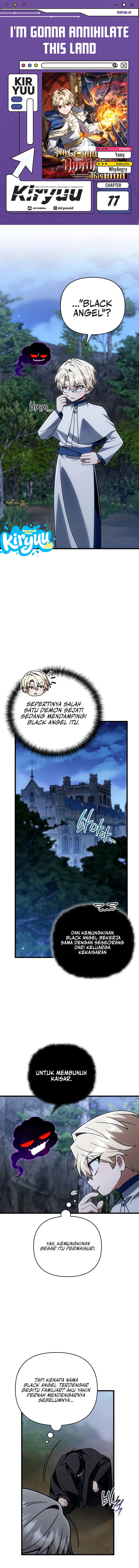 I’m Going To Destroy This Country Chapter 77 - halaman 1