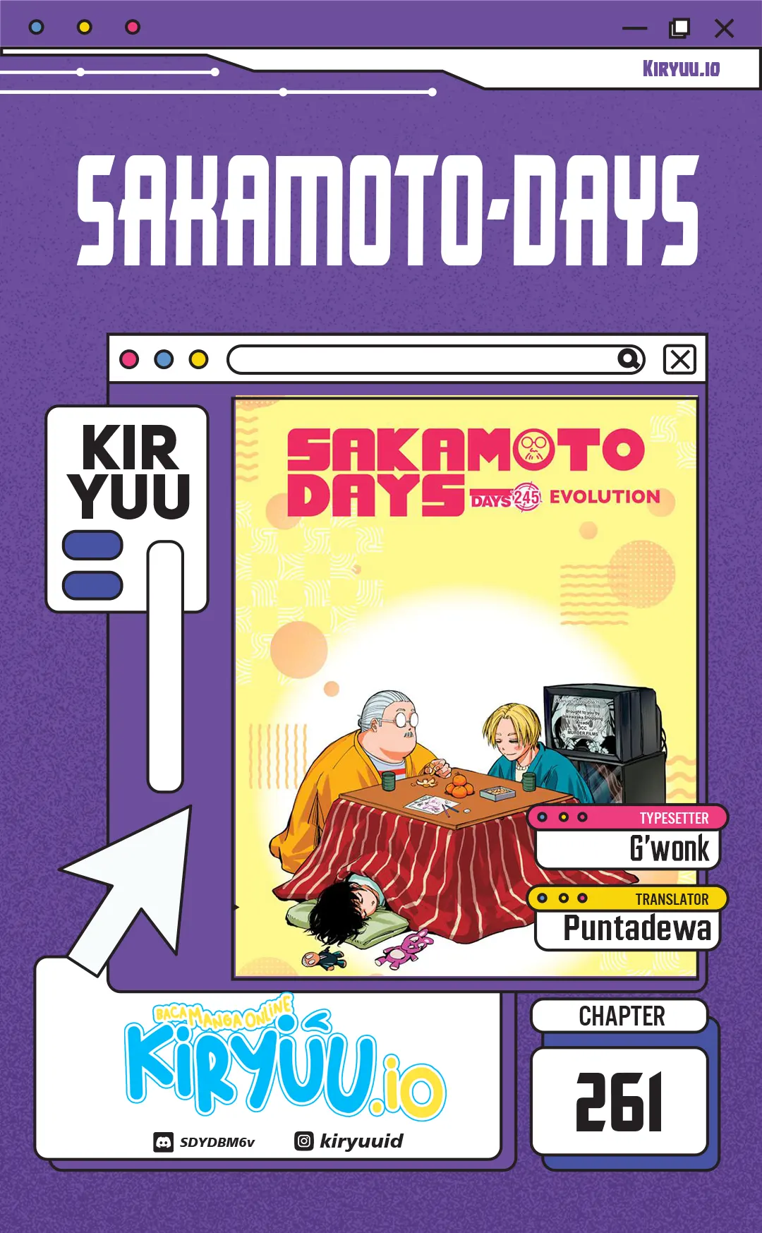Sakamoto Days Chapter 261 - halaman 1