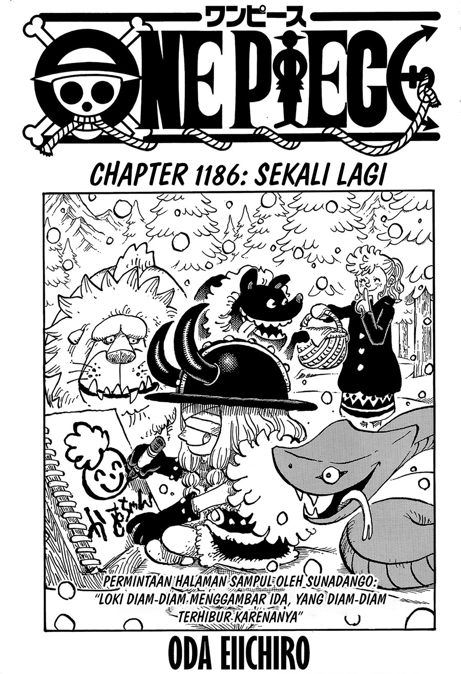 One Piece Chapter 1186 - halaman 2