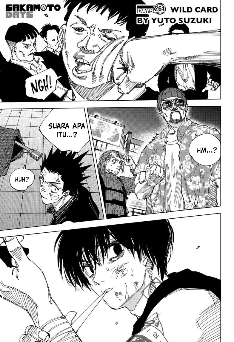 Sakamoto Days Chapter 261 - halaman 2