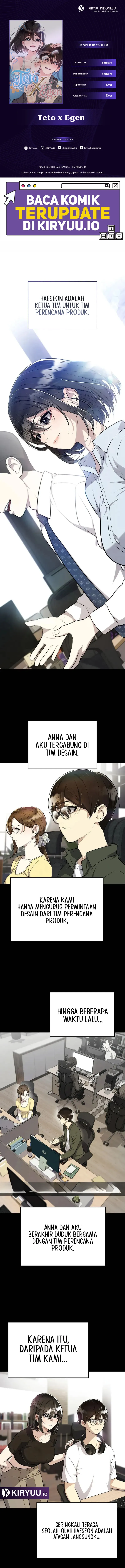 Teto X Egen Chapter 5 - halaman 1