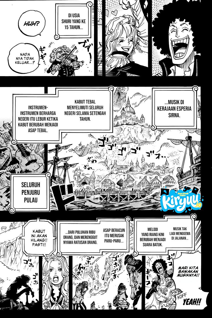One Piece Chapter 1185 - halaman 10