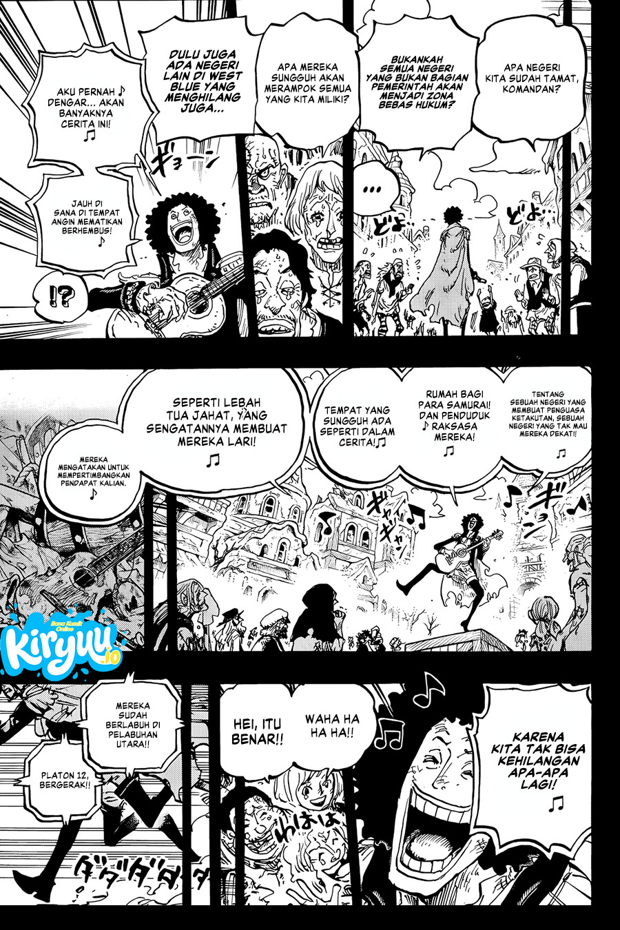 One Piece Chapter 1185 - halaman 14