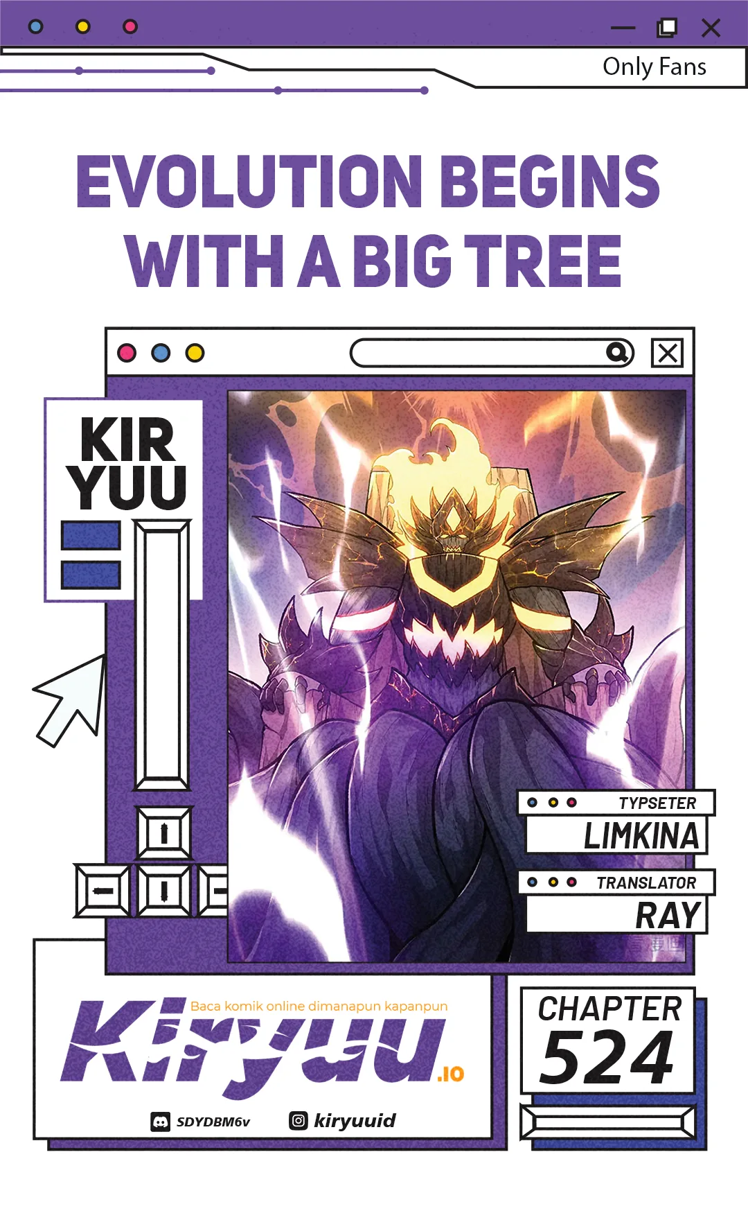 Evolution Begins With A Big Tree Chapter 524 - halaman 1