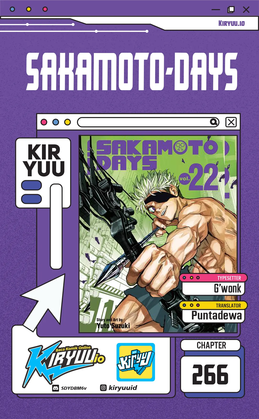Sakamoto Days Chapter 266 - halaman 1