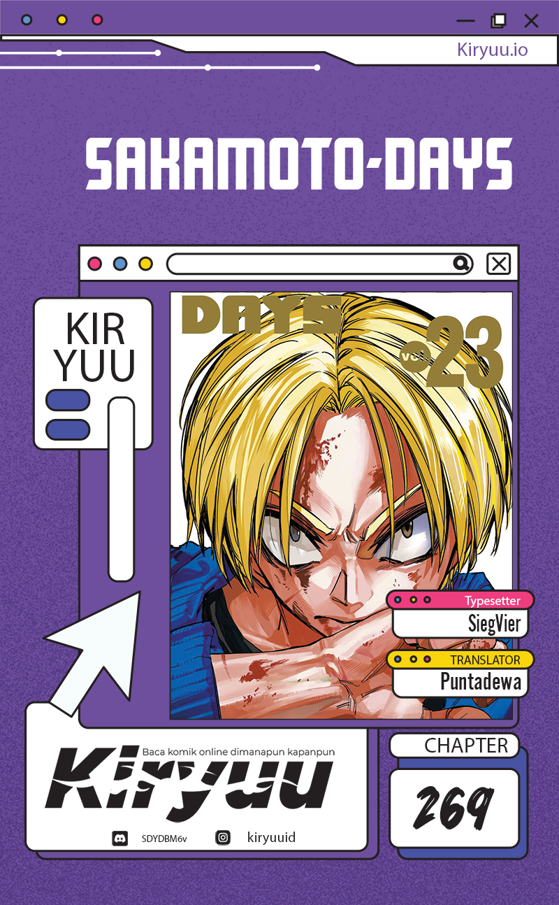 Sakamoto Days Chapter 269 - halaman 1
