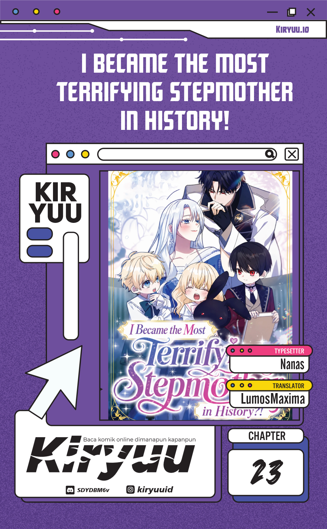 I Became the Most Terrifying Stepmother in History?! Chapter 23 - halaman 1