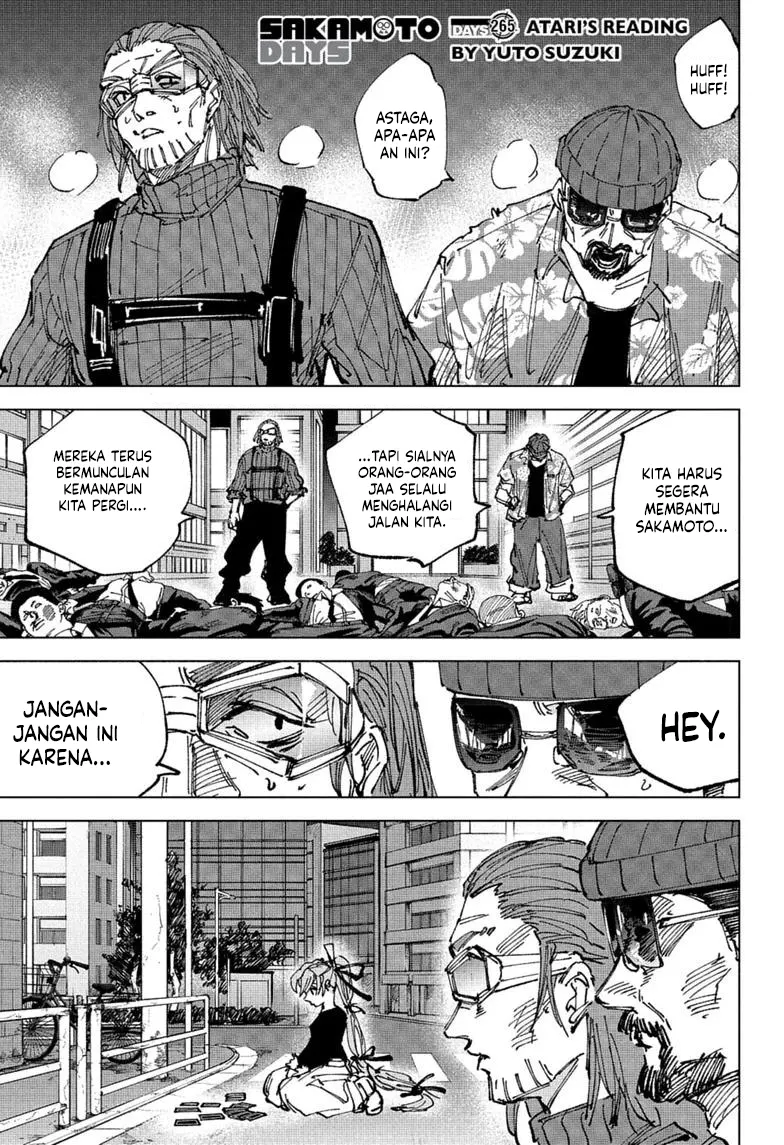 Sakamoto Days Chapter 265 - halaman 2