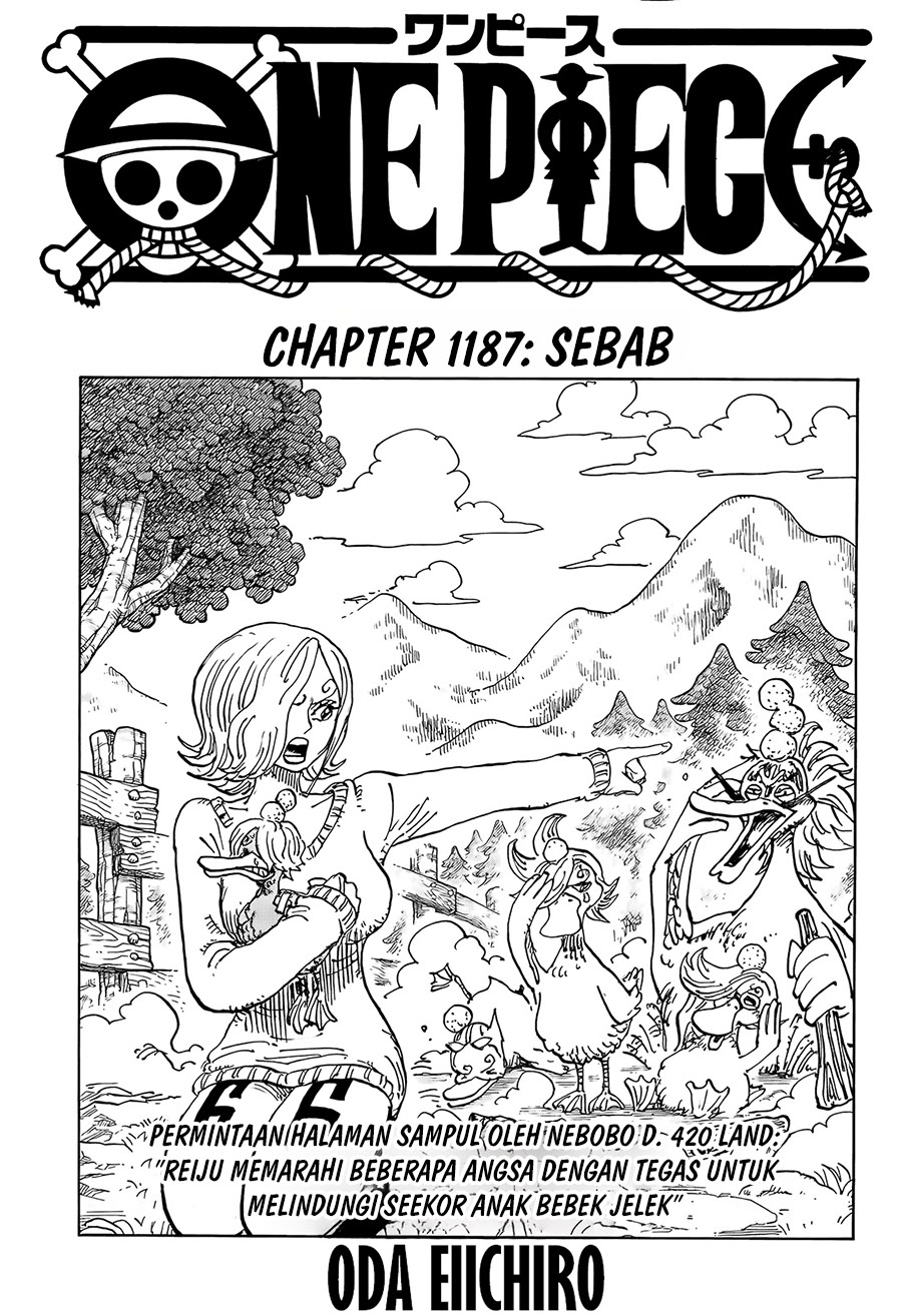 One Piece Chapter 1187 - halaman 2